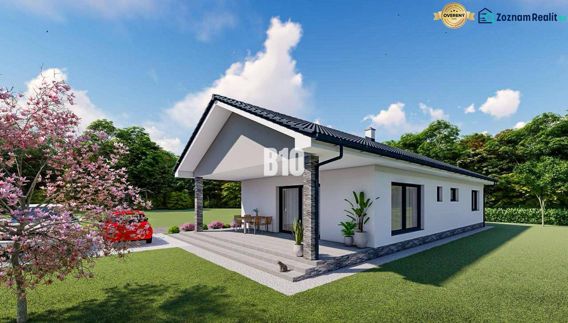 Családi ház Cséladicon, zölddel körülvéve, alkalmas lakóteleknek.