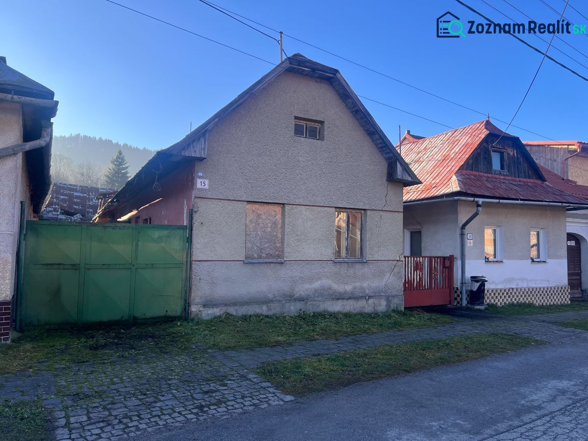 Hrnčiarska utca családi ház, Ľubietová, Besztercebánya járás, Besztercebánya megye.
