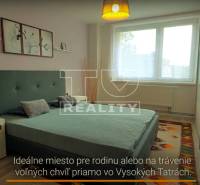 Vysoké Tatry 3 szobás lakás eladó reality Poprad