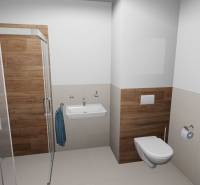 Veľký 3-izbový byt s terasou v novostavbe Hájik vo Zvolene na predaj - kúpelňa