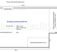 Építési telek terv lakóövezeti célra, 1012 m² területtel a Dubová úton, Udvardon.
