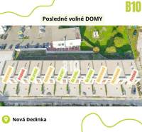 Sorházak Nová Dedinkában - Nová Ves pri Dunaji, parkolóval és kertekkel.