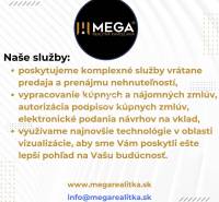 Ingatlanközvetítő iroda ingatlanok eladásával és bérbeadásával, adásvételi szerződésekkel, technológiákkal foglalkozik.