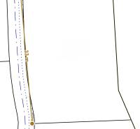 Építési telek Divinkában, méretei 22 m x 33 m, elérhető közlekedés.