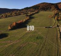 Őszi táj Petrovicében, lakóterületekkel, dombokkal és erdőkkel körülvéve.