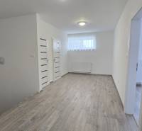 Folyosó egy családi házban fa dekor padlóval és korláttal.