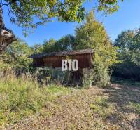 Egy ház Lackovban, amelyet fű és fák vesznek körül egy napos napon.