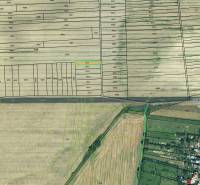 Légi felvétel a mezőgazdasági és erdőterületekről Újvámoson.