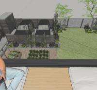 Vizualizácia | výhľad z hlavnej spálne