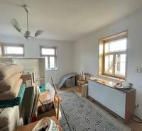 Családi ház belső tere kanapéval, asztallal, szőnyeggel és nagy ablakokkal.