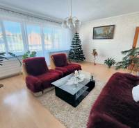 Nappali egy családi házban kanapéval, szőnyeggel, növényekkel, képpel és fa dekorációjú padlóval.