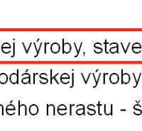 Legenda a gyártási területekhez, beleértve az ipari termelést és raktározást.