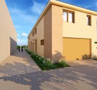 A Litoměřická utca Topoľčiankyban sorházakkal.