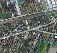 Családi házak légifelvétele a Bernolákovo-i Trnavská utcában.