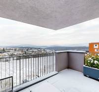 Havas erkély kilátással Kassa - Kassaújfalura, Zöld Lejtő utca.