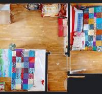 2D Pôdorys vrchné podlažie