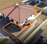 Családi ház terrakotta tetővel Kisudvarnokon, Dunaszerdahelyen, kijelölt telekkel.