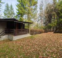 Erdővel körülvett nyaraló Holčíkovce üdülőterületén, fenyőfák ölelésében.