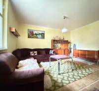 Nappali egy családi házban kanapéval és szőnyeggel a fa dekorációjú padlón.