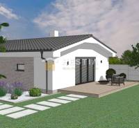 Családi ház Székelyen terasszal, zölddel és kerttel körülvéve.