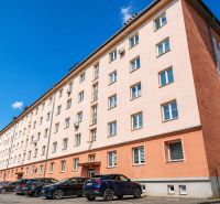 A Krivá utcai lakóház külső része Kassán, Dél városrész.