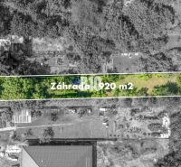 Légi felvétel egy 920 m²-es kertről, Lakóövezet - telkek, Jadranská, Pozsony IV.