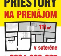 111 m²-es üzlethelyiség bérlése az alagsorban alaprajzzal és elérhetőséggel.