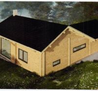 Faház lakhatásra a Plánky telkeken, Pozsony - Záhorská Bystrica.