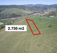 Fekete Balog mezőgazdasági és erdőterületei, 2 730 m²-es terület festői dombok között.
