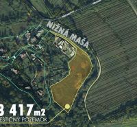 Légi felvétel a Nižná Maša, Betliar melletti befektetési üdülőterületekről.