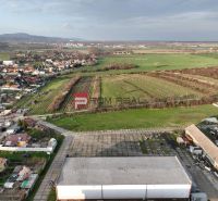 Légi felvétel a Pezinska utcai gyártóüzemről Vinosadyban.