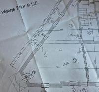 A második emelet építési terve irodaház számára.