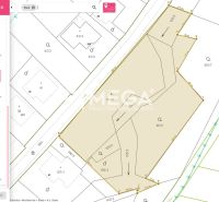 Eladó telek térképe Michalovcén, Staré, lakhatásra alkalmas, területe 2978 m².