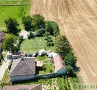 Pastuchovban kertek vannak, amelyeket mezők és falusi házak vesznek körül.