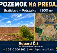 Pozemek eladás Bratislavában - Petržalka, 1600 m², kereskedelmi hasznosítás.