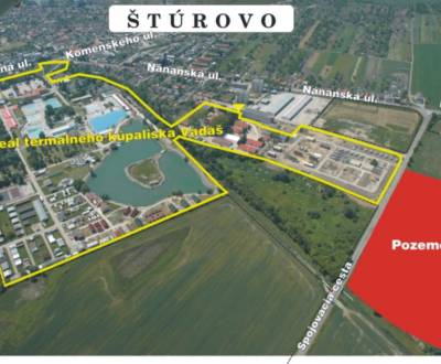 Predaj komerčného pozemku, Štúrovo, Nové Zámky, Slovensko