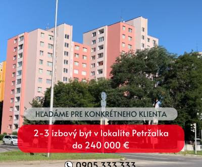 Eladó 3 szobás lakás, Bratislava - Petržalka, Szlovákia