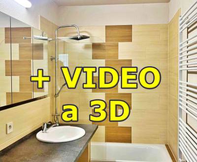 PREDANÉ.  Vip. 3D a Video. Byt 91m2, dva balkóny, prerobený, Zvolen