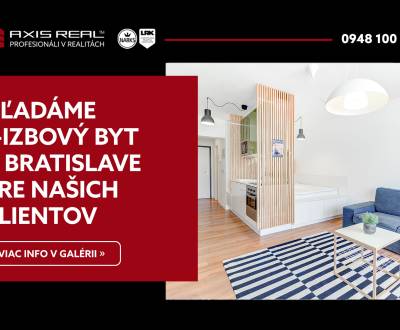 Vásárlás 1 szobás lakás, 1 szobás lakás, Bratislava - Karlova Ves, Szl