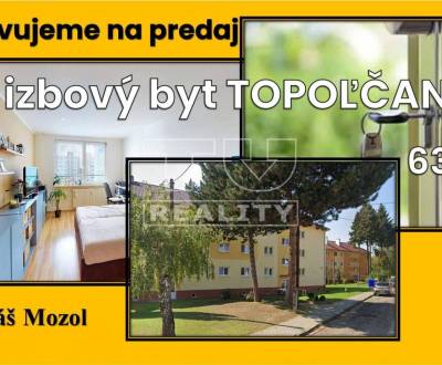 Eladó 2 szobás lakás, Topoľčany, Szlovákia