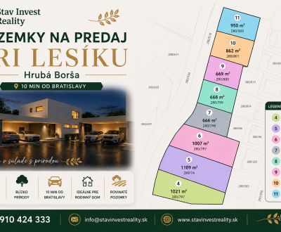 Eladó Építési telek, Építési telek, Šalviová, Senec, Szlovákia
