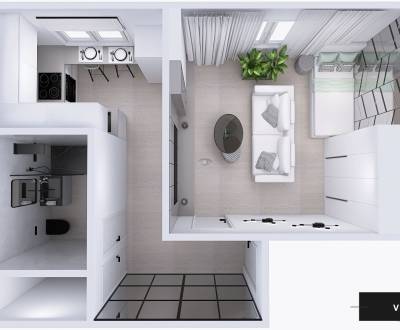 Eladó 1 szobás lakás, 1 szobás lakás, Komenského, Košice - Staré Mesto