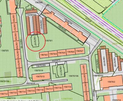 Pozsonyi építési telek eladó Ružinovban, kiváló befektetés