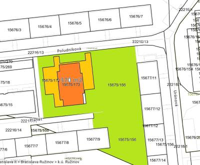 Eladó Építési telek, Építési telek, Poludníkova, Bratislava - Ružinov,
