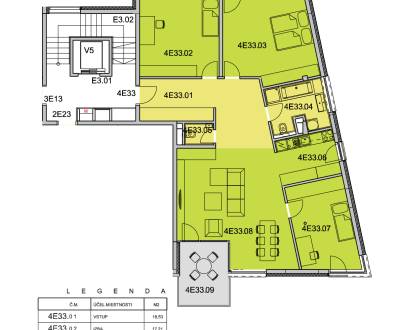 Eladó 4 szobás lakás, 4 szobás lakás, Na varte, Bratislava - Nové Mest
