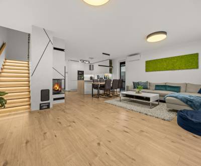 ROVINKA - Modern, bútorozott, újonnan épült 4 szobás családi ház kiadó