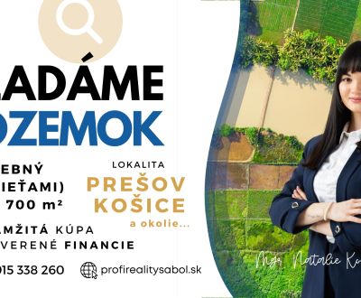 Vásárlás Építési telek, Építési telek, Prešov, Szlovákia