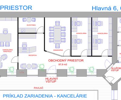 Kiadó Üzlethelység, Üzlethelység, Hlavná, Košice - Staré Mesto, Szlová