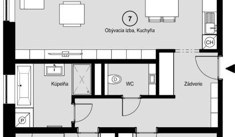 3 szobás lakás, Vrbovská cesta, eladó, Piešťany, Szlovákia