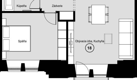 2 szobás lakás, Hurbanova, eladó, Piešťany, Szlovákia